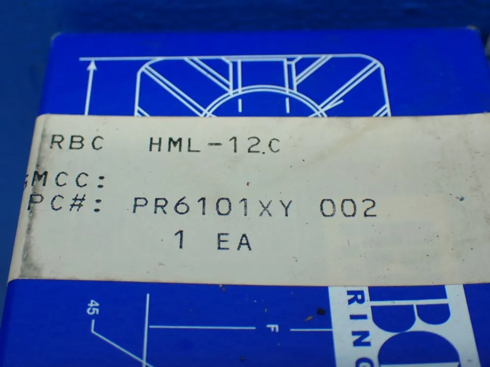 Rbc 0.7500 In, Shank Thread Size: 3/4-16 In 4 Male Threaded Left Hand Rod Ends - Hml-12c