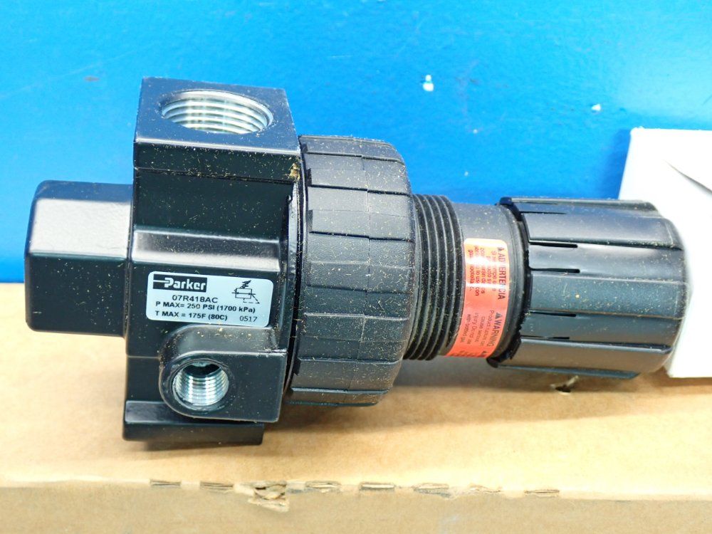 Parker 2psi To 125psig Prep-air Ii Frl Regulator Unit, 2pcs - 07r418ac