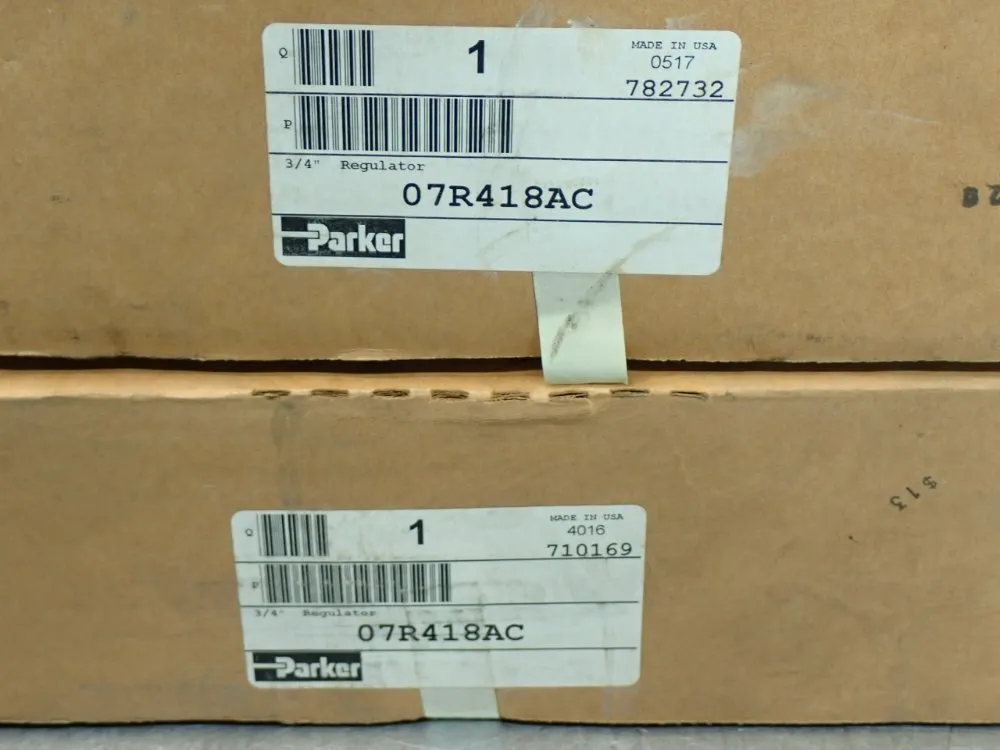 Parker 2psi To 125psig Prep-air Ii Frl Regulator Unit, 2pcs - 07r418ac