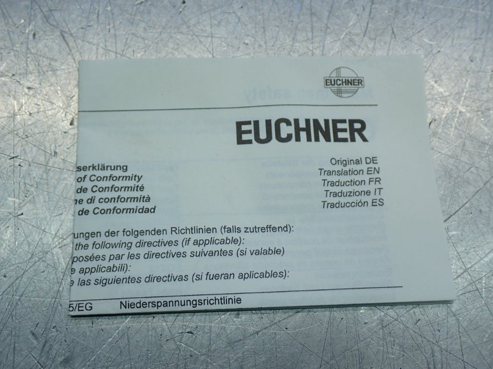Euchner Safety Switch - Tz1le024mvab