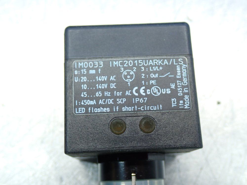 Ifm Inductive Proximity Sensor - Im0033