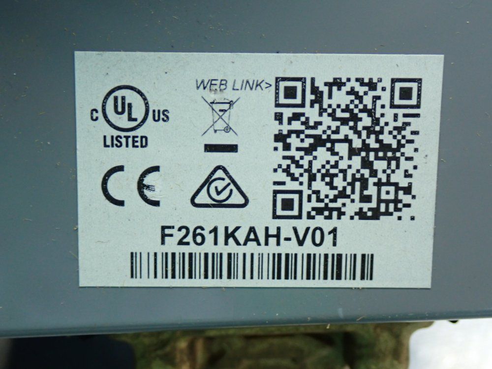 Johnson Controls Flow Switch - F261kah-v01c