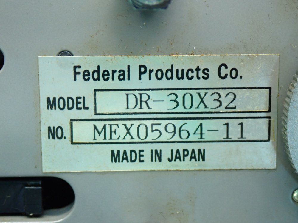 Federal Products Surfanalyzer 5400 - Dr-30x32