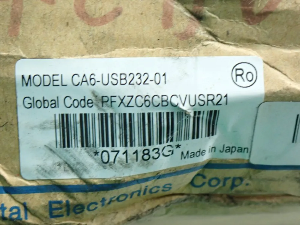 Digital Proface Usb-sio (rs232c) Converts Agp/lt3000 Usb Type A To Rs232c Serial Cable - Ca6-usb232-01