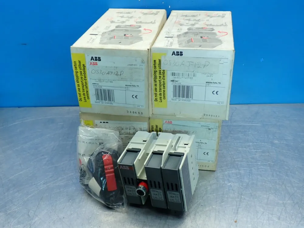 Abb Fusible Disconnect, 4pcs - Os30aj12