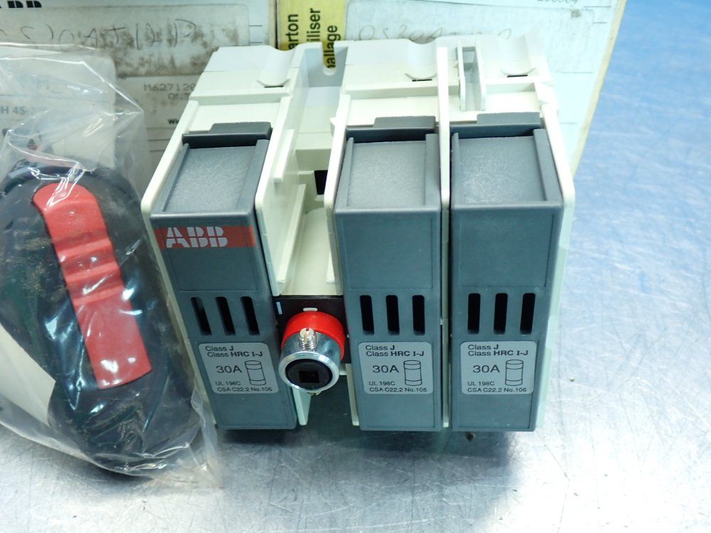 Abb Fusible Disconnect, 4pcs - Os30aj12