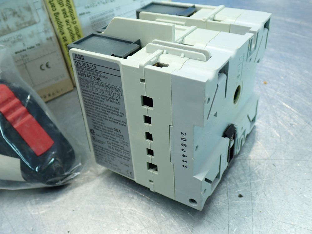 Abb Fusible Disconnect, 4pcs - Os30aj12