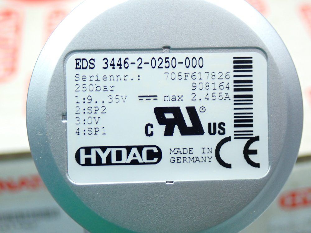 Hydac Eds400 Pressure Switch, 6pcs - 908164