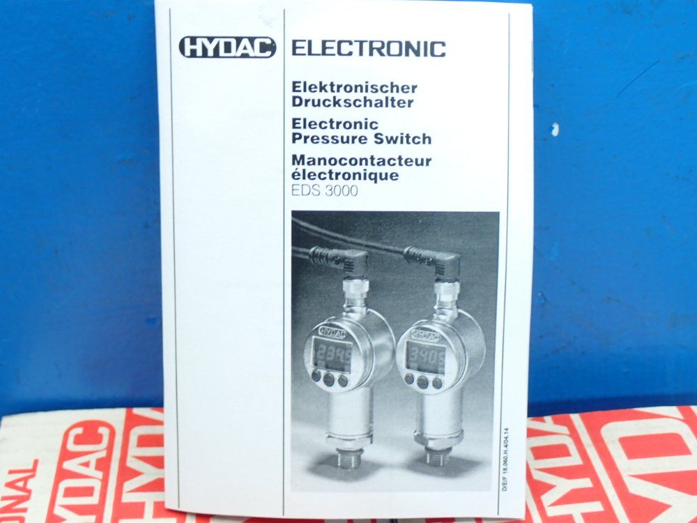 Hydac Eds400 Pressure Switch, 6pcs - 908164