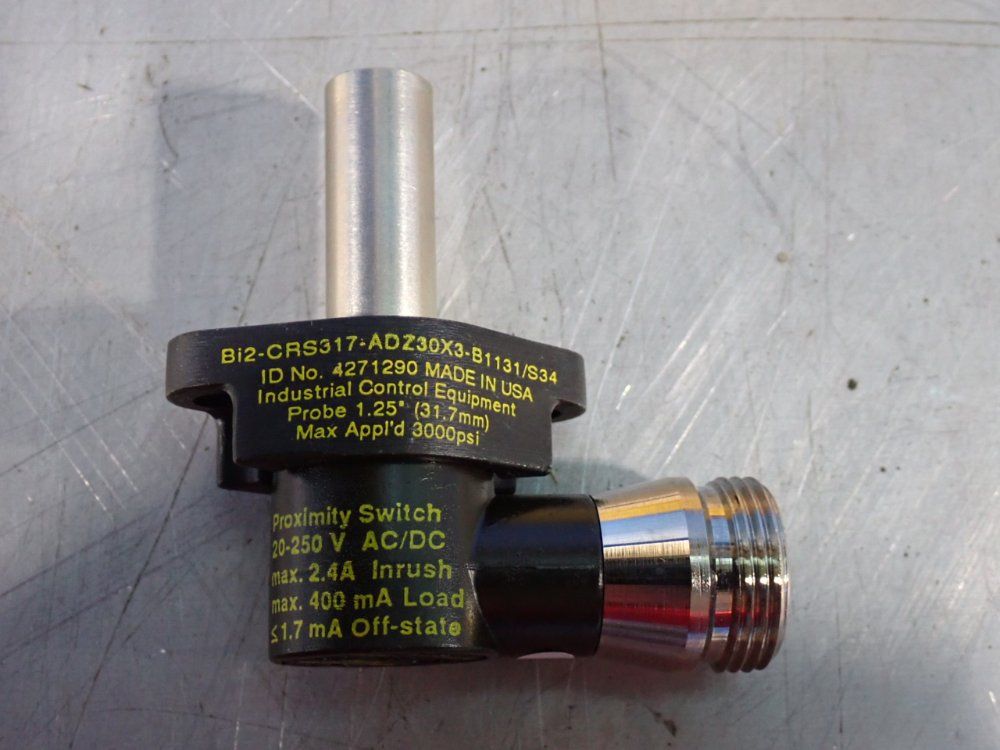 Turck 3000 Psi Inductive Proximity Sensors - Bi2-crs317-adz30x3-b1131/s34