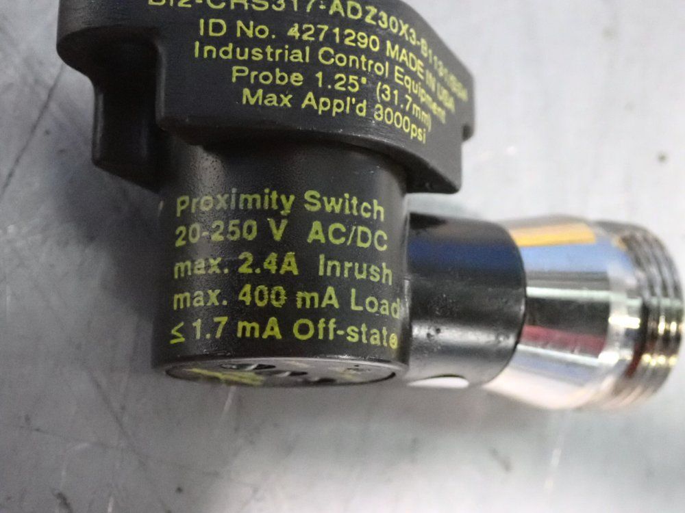 Turck 3000 Psi Inductive Proximity Sensors - Bi2-crs317-adz30x3-b1131/s34