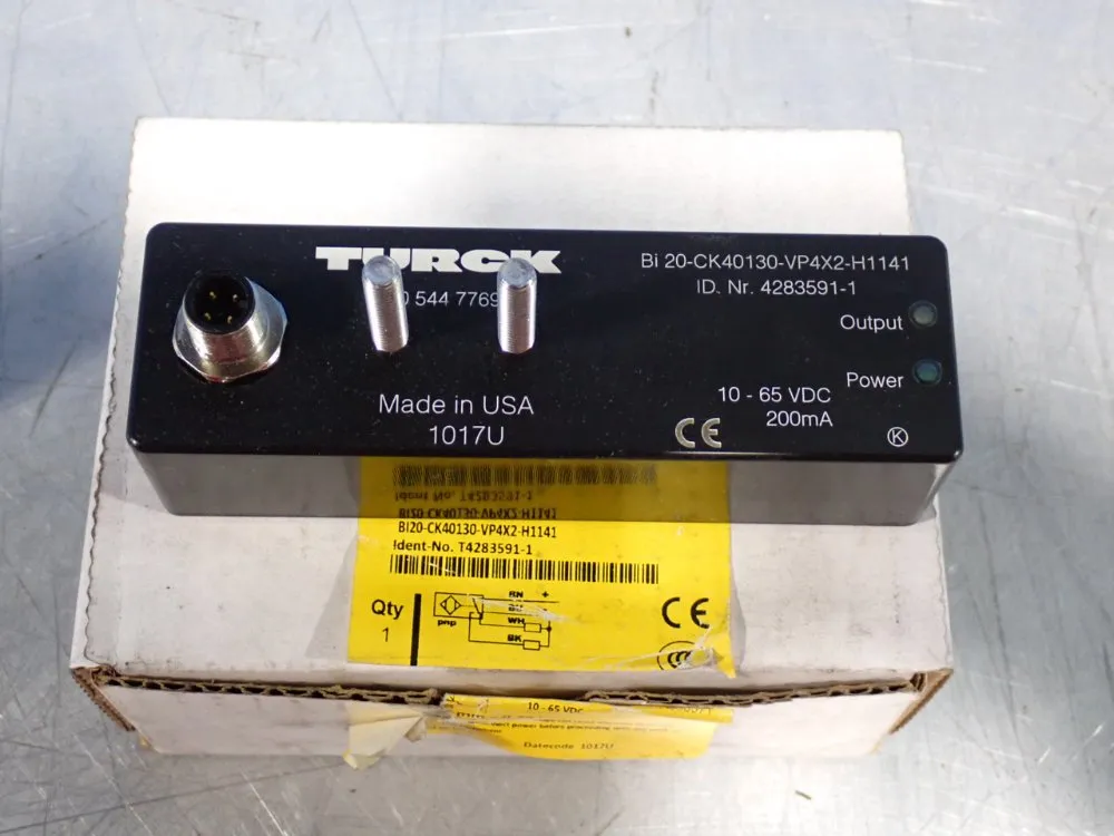 Turck Inductive Proximity Sensors - Bi20-ck40130-vp4x2-h1141