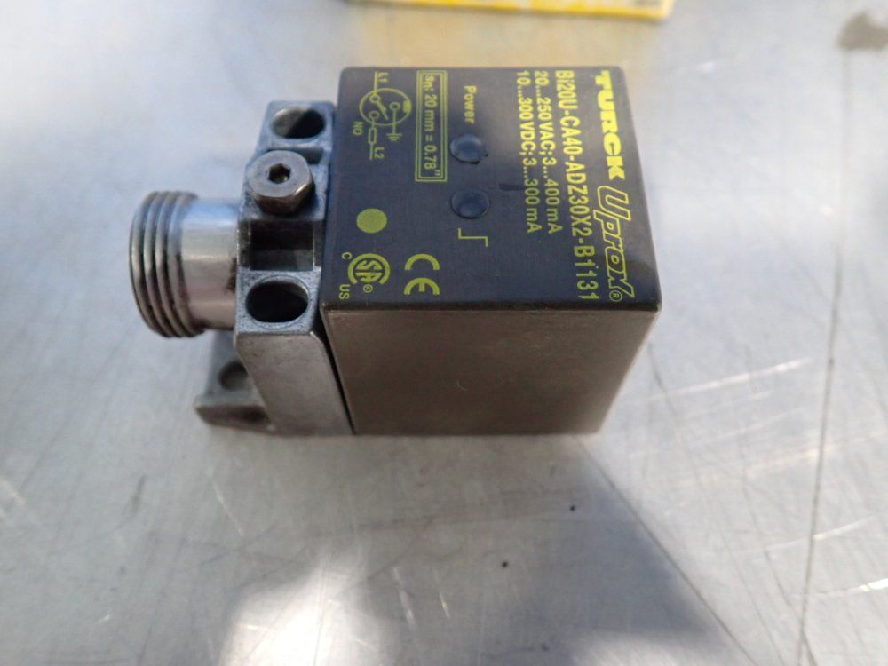 Turck Inductive Proximity Sensor - Bi20u-ca40-adz30x2-b1131