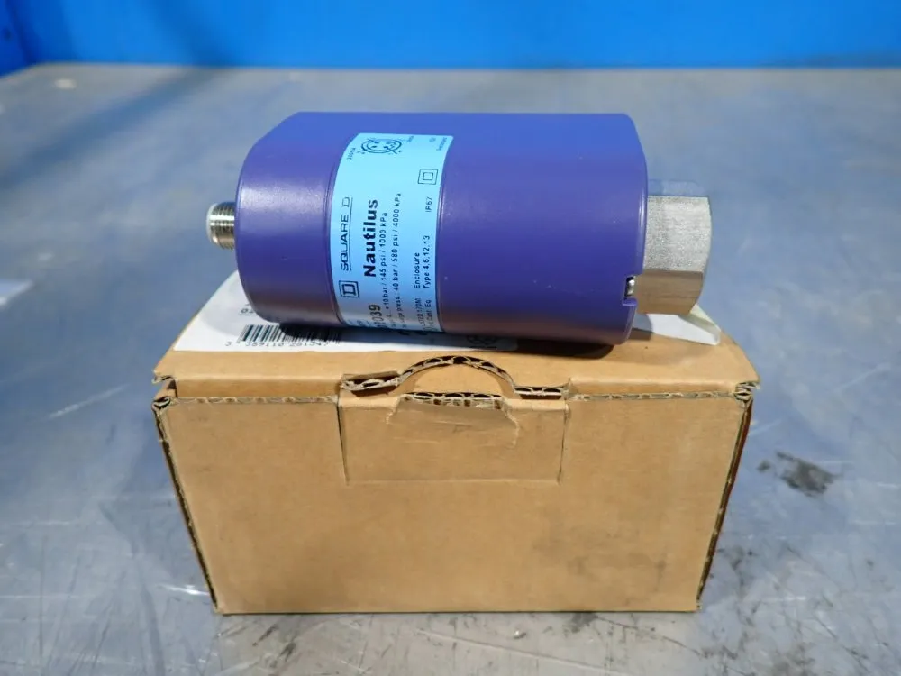 Telemecanique 580 Psi Dual Stage Electronic Pressure Switch - Xml-f010d2039