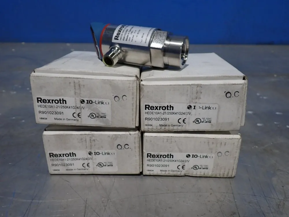 Rexroth 3625 Psi Electronic Pressure Switches - Hede10a1-21/250k41g24/2/v