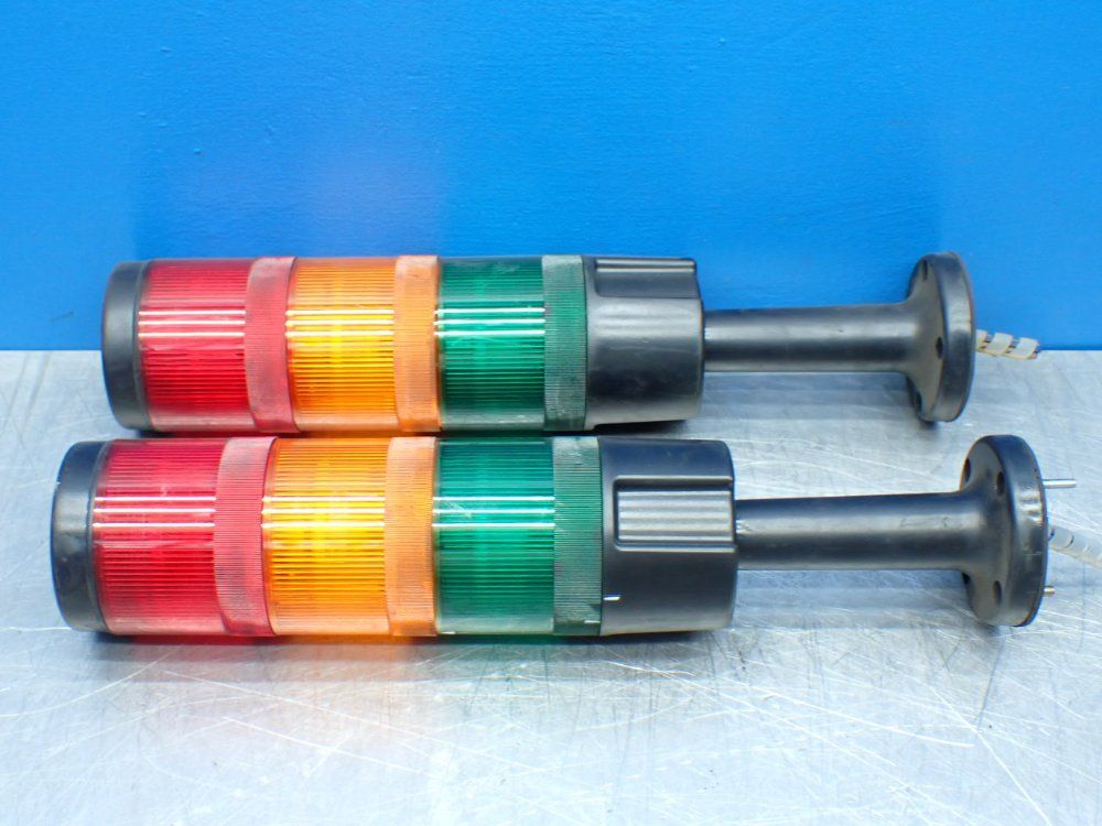 2 Industrial Stack Lights. Green/yellow/red