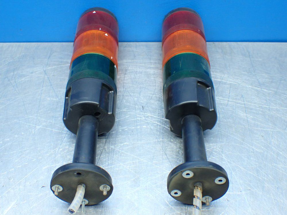 2 Industrial Stack Lights. Green/yellow/red
