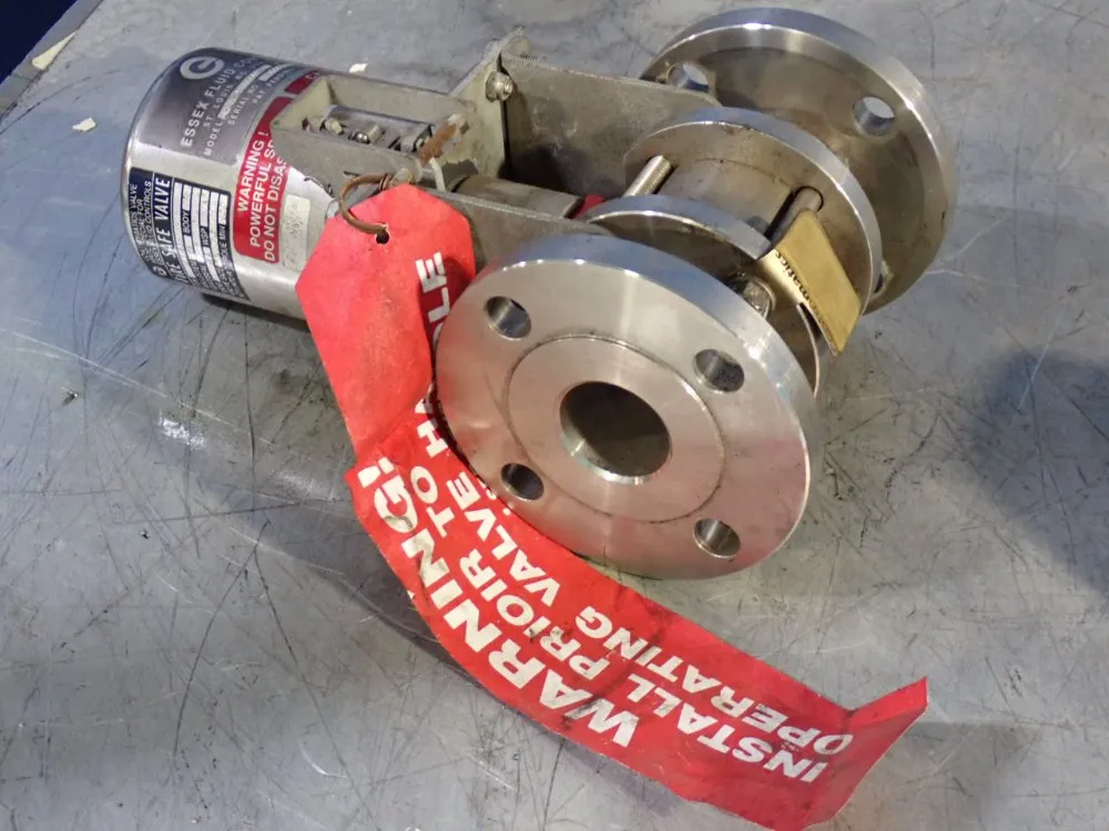 Essex Fluid Controls Fire Safe Valve - 1-1/2dthr0001cse