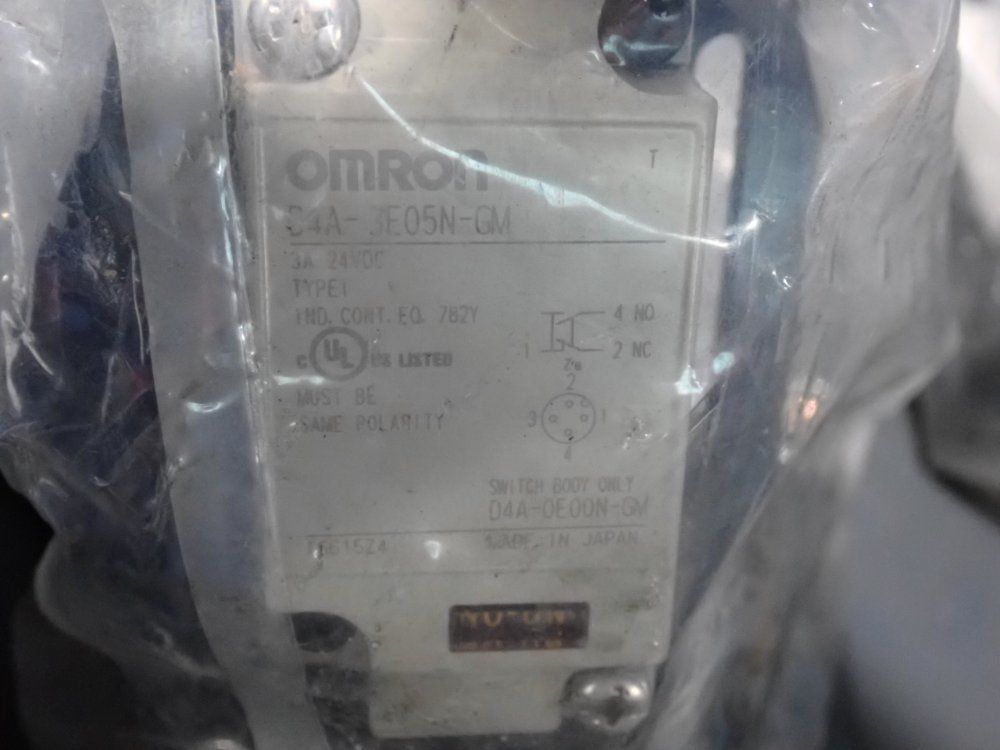 Omron Limit Switches - D4a-e20
