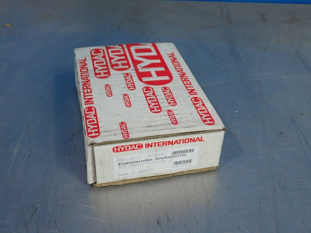 Hydac Electronic Pressure Switch - Eds 3446-2-0400-000