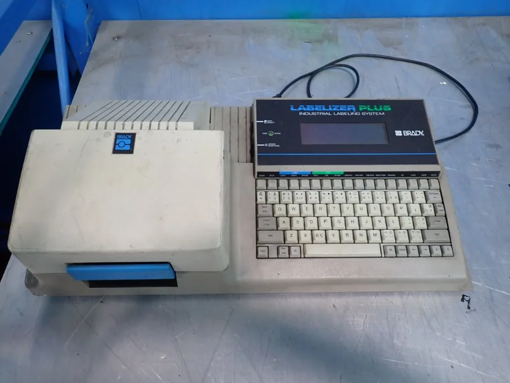 Brady Labelizer Plus Industrial Labeling System - Label And Sign Maker M