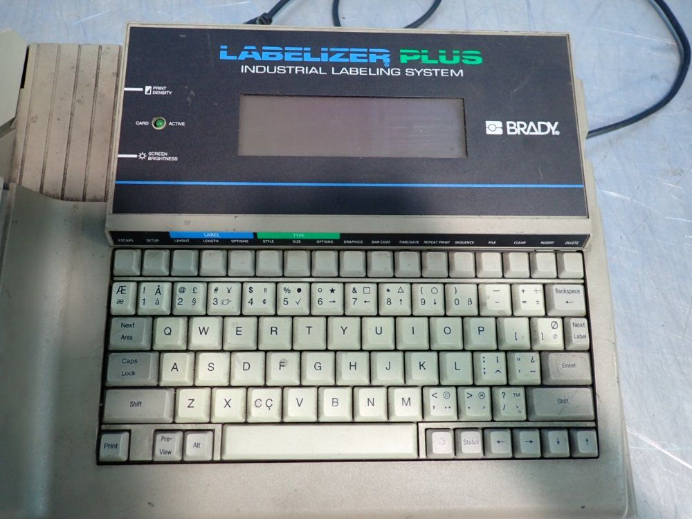 Brady Labelizer Plus Industrial Labeling System - Label And Sign Maker M