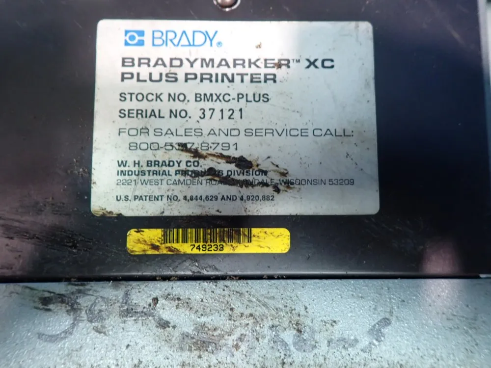 Brady Bradymarker Xc Plus Printer - Bmxc-plus