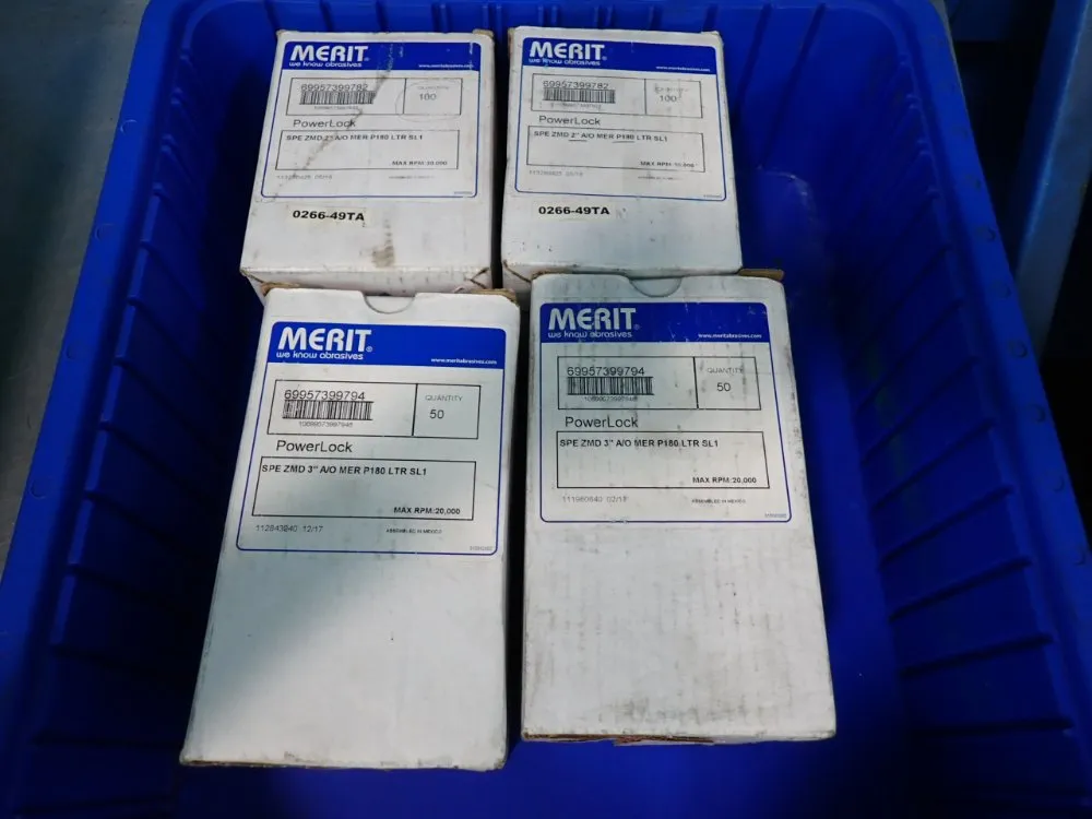 Merit Misc. Powerlock Abrasive Discs