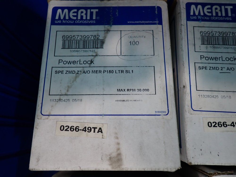 Merit Misc. Powerlock Abrasive Discs