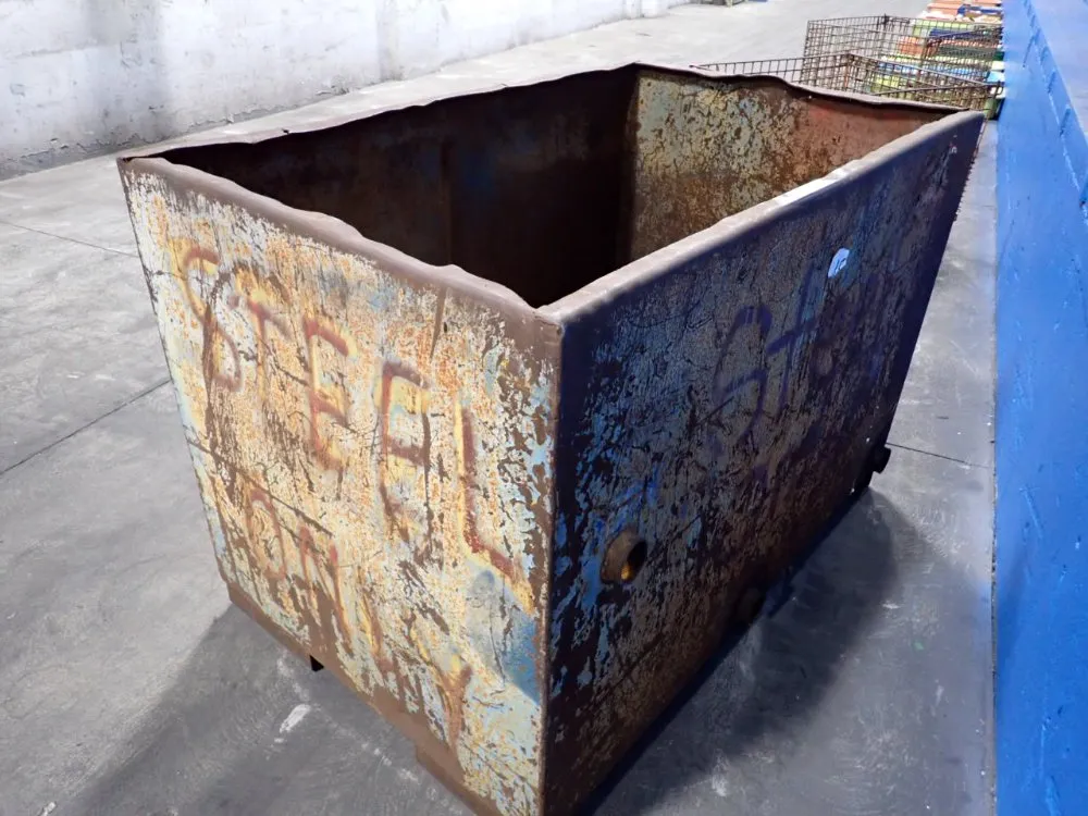 53" X 33" X 35" Metal Tote