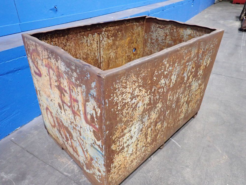 53" X 33" X 35" Metal Tote