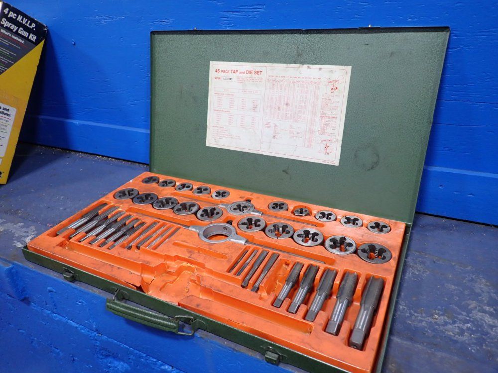 Pittsburgh Forge 45 Pcs Tap & Die Set