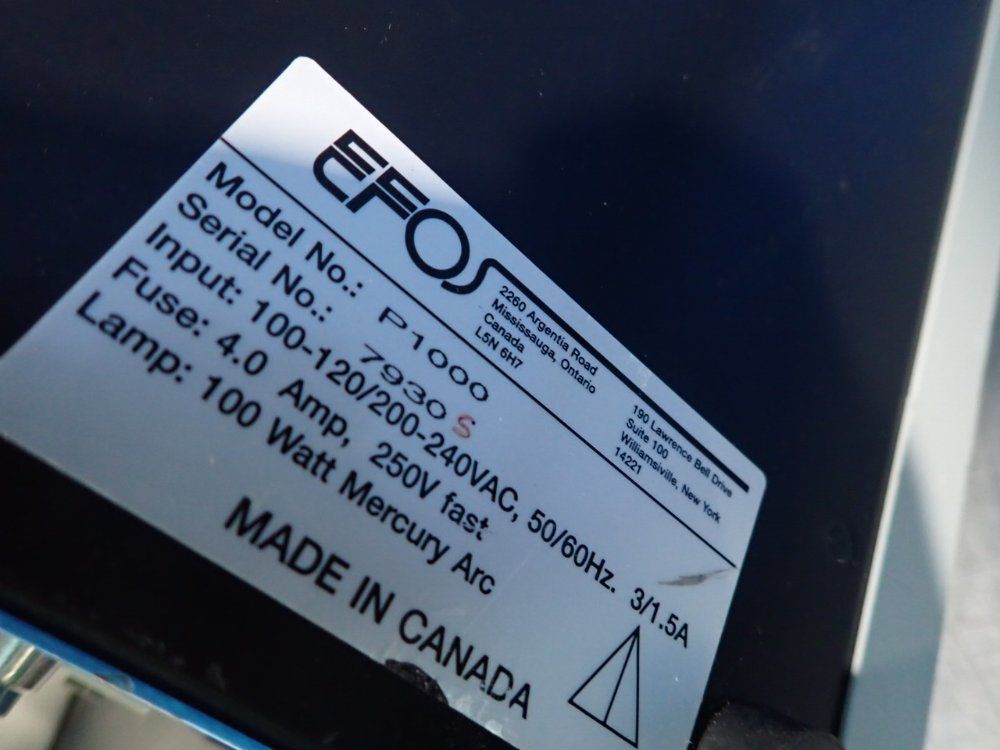 Efos Spot Curing Light Source - P1000