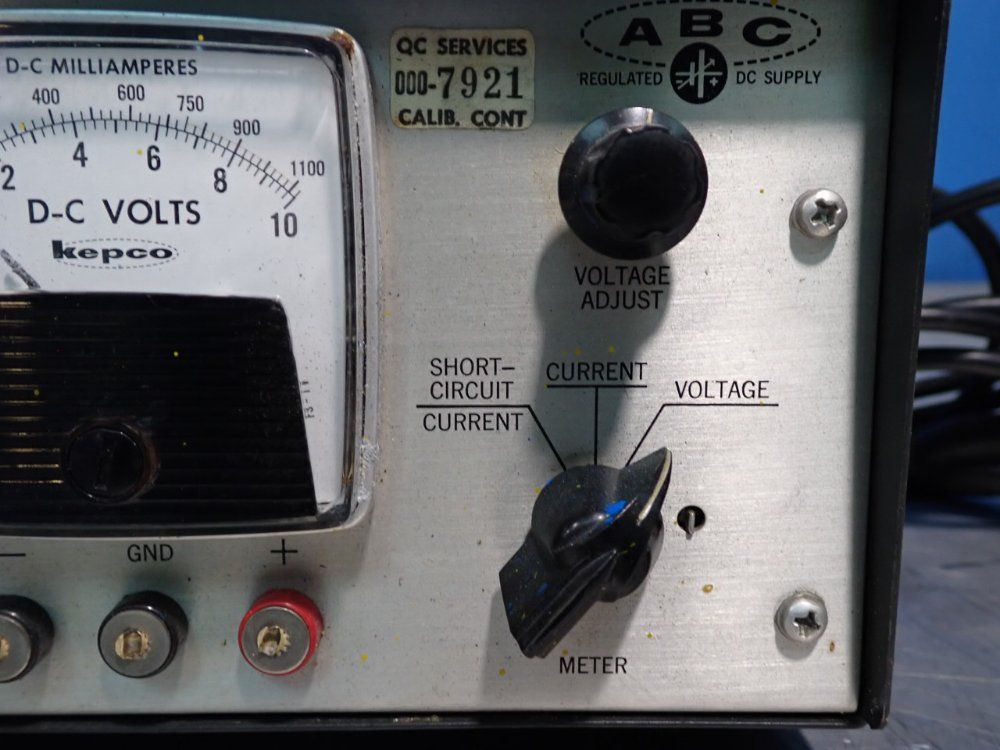 Kepco Dc Power Supply - Abc 10-0.75m