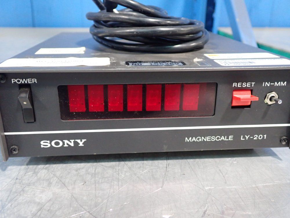 Sony Magnescale Digital Readout Display Unit - Ly-201