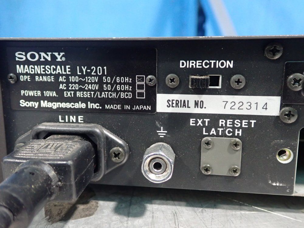 Sony Magnescale Digital Readout Display Unit - Ly-201