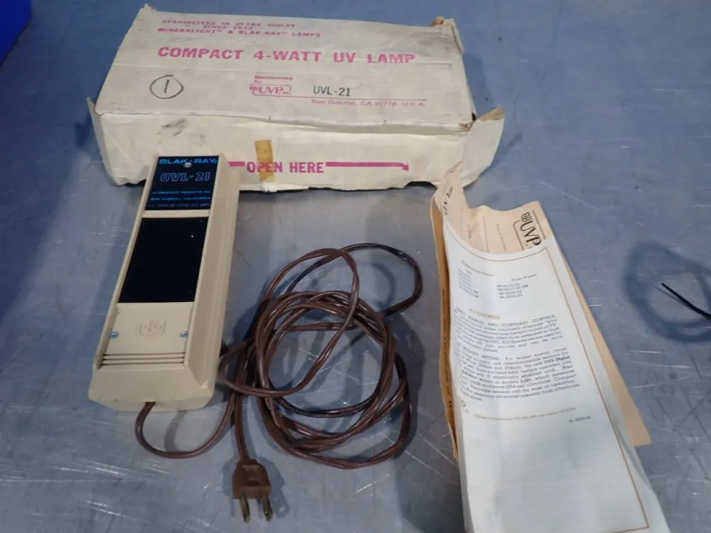 Blak Ray Ultraviolet Lamp - Uvl-21