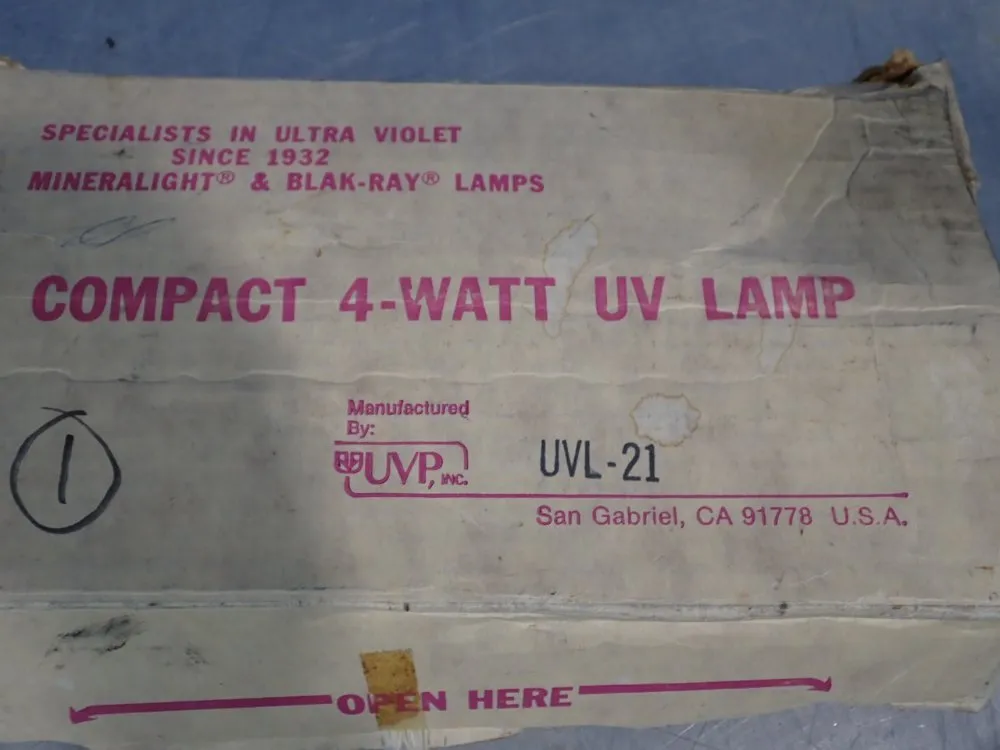 Blak Ray Ultraviolet Lamp - Uvl-21