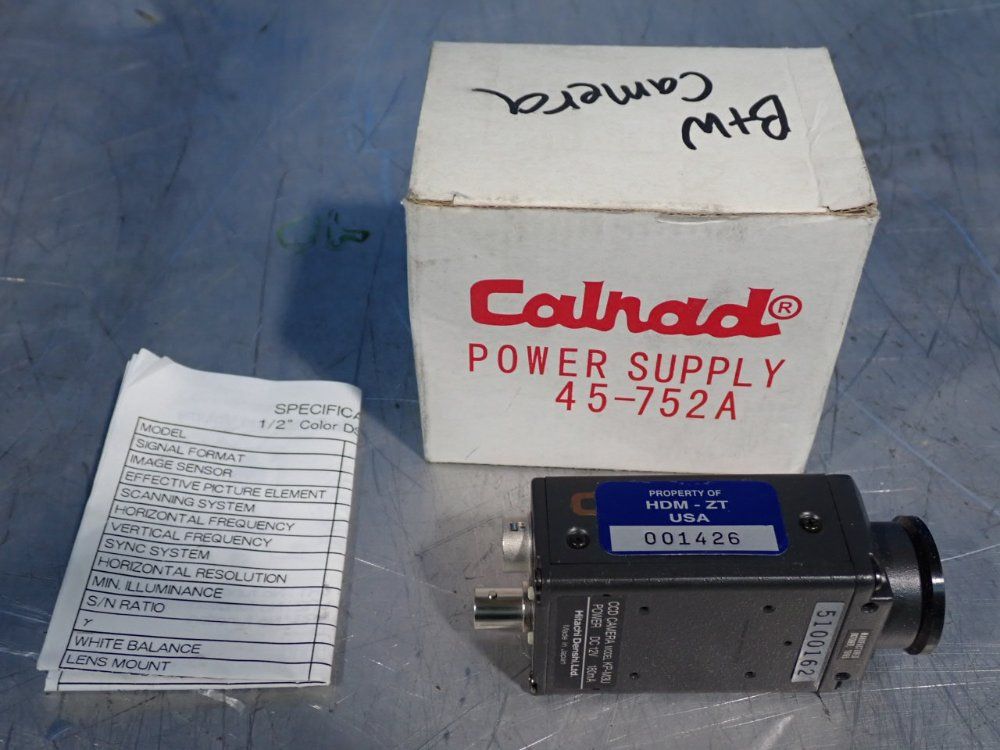 Hitachi Denshi Ccd Camera - Kp-m3u