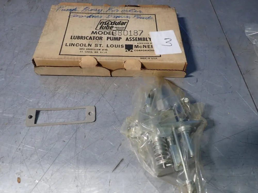 Modular Lube Lubricator Pump Assembly - 880187