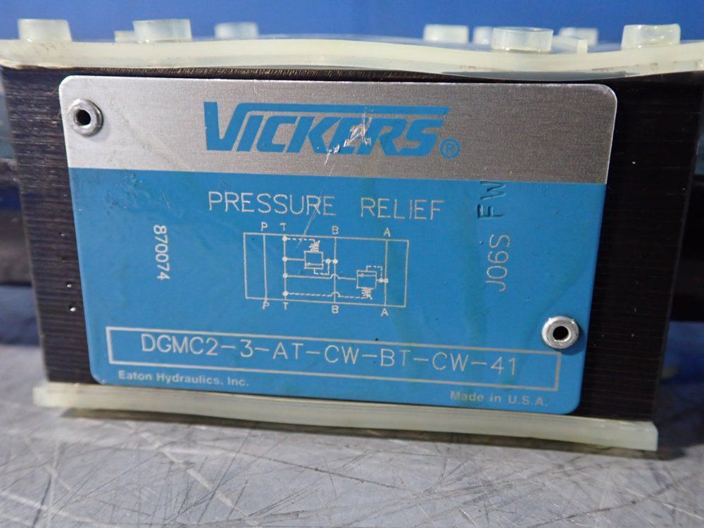 Vickers Pressure Relief Valve - Dgmc2-3-at-cw-bt-cw-41