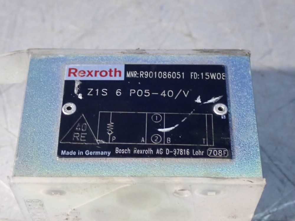 Rexroth Hydraulic Check Valve - R901086051