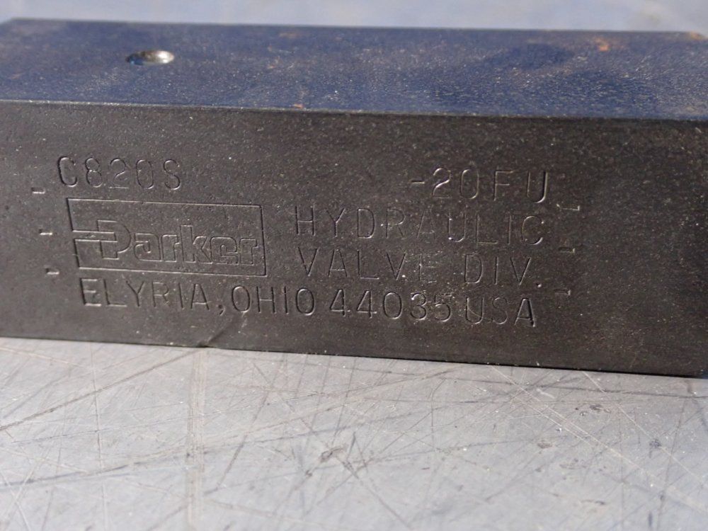 Parker Check Valve - C820s