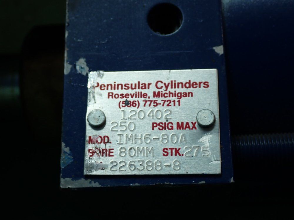 Peninsular Cylinders Hydraulic Cylinders
