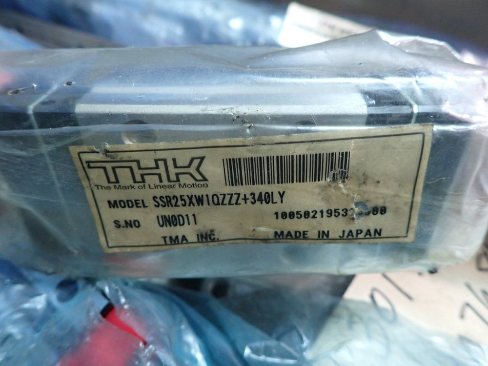 Thk, Morell Linear Motion Guide Rails, Guide Bock