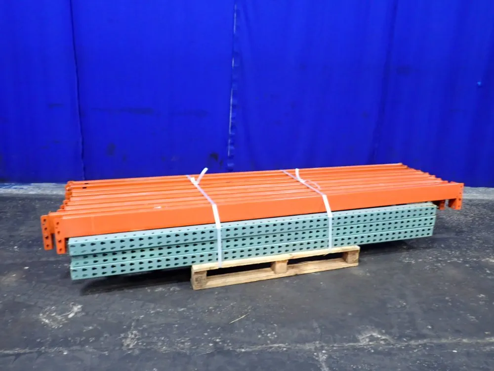26" X 96" Pallet Racking Lot - Teardrop