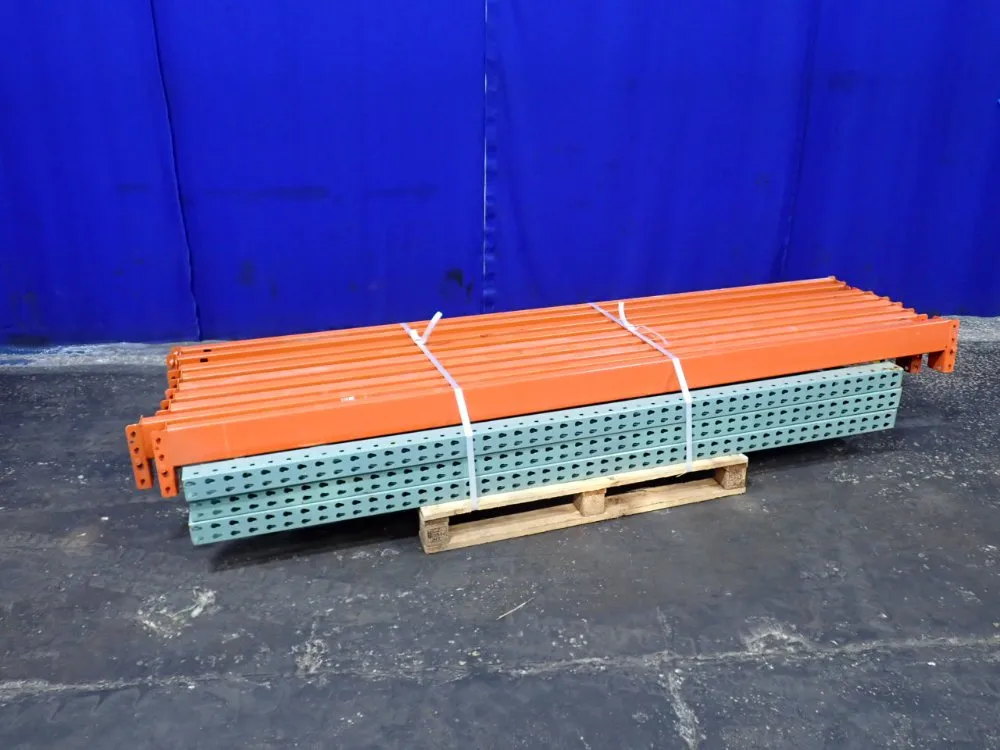 26" X 96" Pallet Racking Lot - Teardrop
