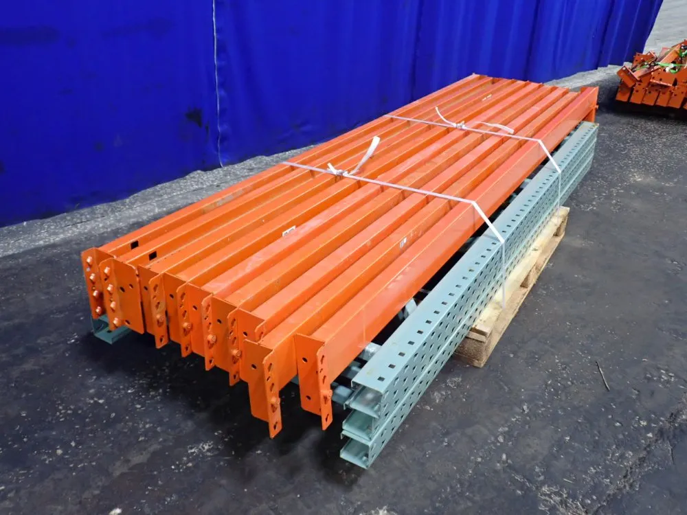 26" X 96" Pallet Racking Lot - Teardrop