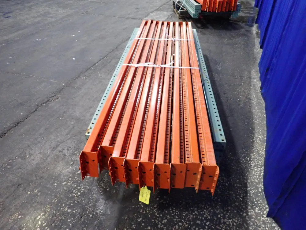 26" X 96" Pallet Racking Lot - Teardrop