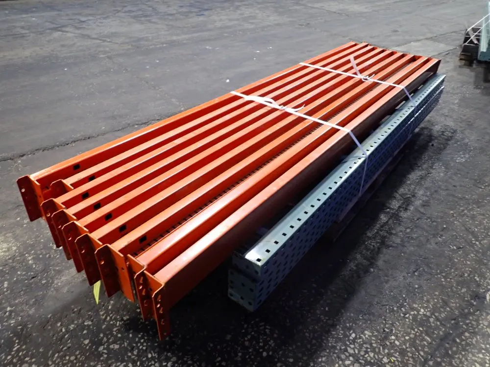 26" X 96" Pallet Racking Lot - Teardrop
